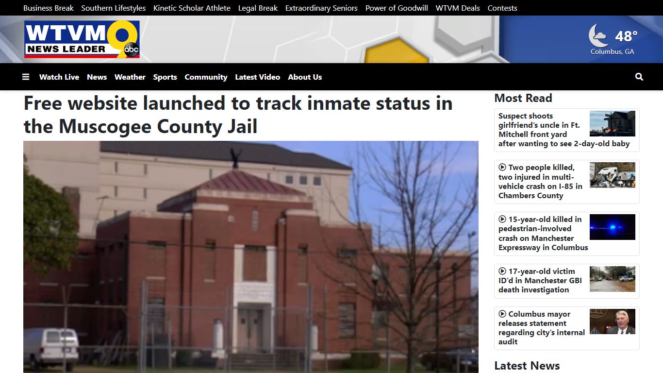 Free website launched to track inmate status in the Muscogee County Jail